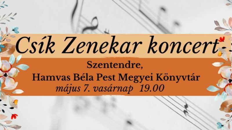 Kiemelt kép a Csík Zenekar koncert című eseményhez