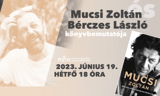 Könyvtárunk vendége lesz Mucsi Zoltán és Bérczes László
