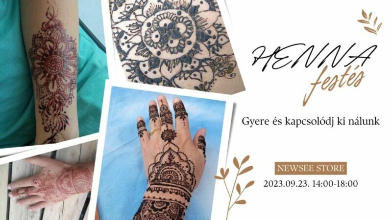 Kiemelt kép a Henna festés című eseményhez