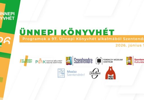 Kiemelt kép a Szentendrei Ünnepi Könyvhét című bejegyzéshez